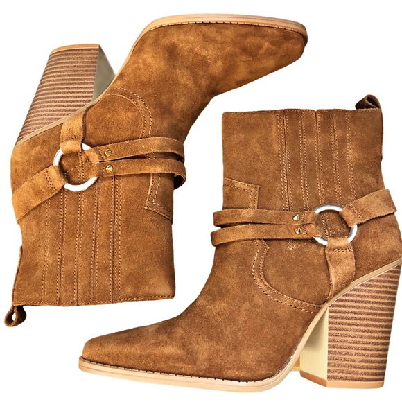 ALDO Brends leather ankle bootie 7.5/8/8.5/9/10/11 - Picture 3 of 7